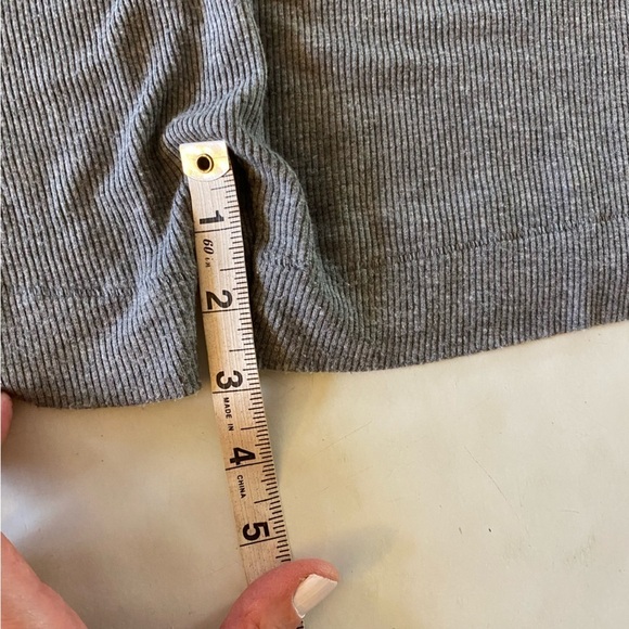 Skims Soft Lounge Button Up Henley Onesie Womens Plus Size 3X Heathered Grey LS - Picture 15 of 16